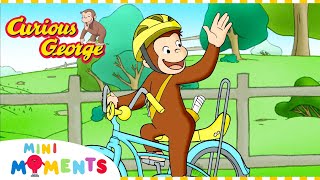 George Learns About Bikes! 🚲 | Curious George | 20 Minute Compilation | Mini Moments