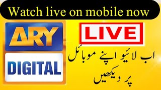 ARY digital Tv live streaming