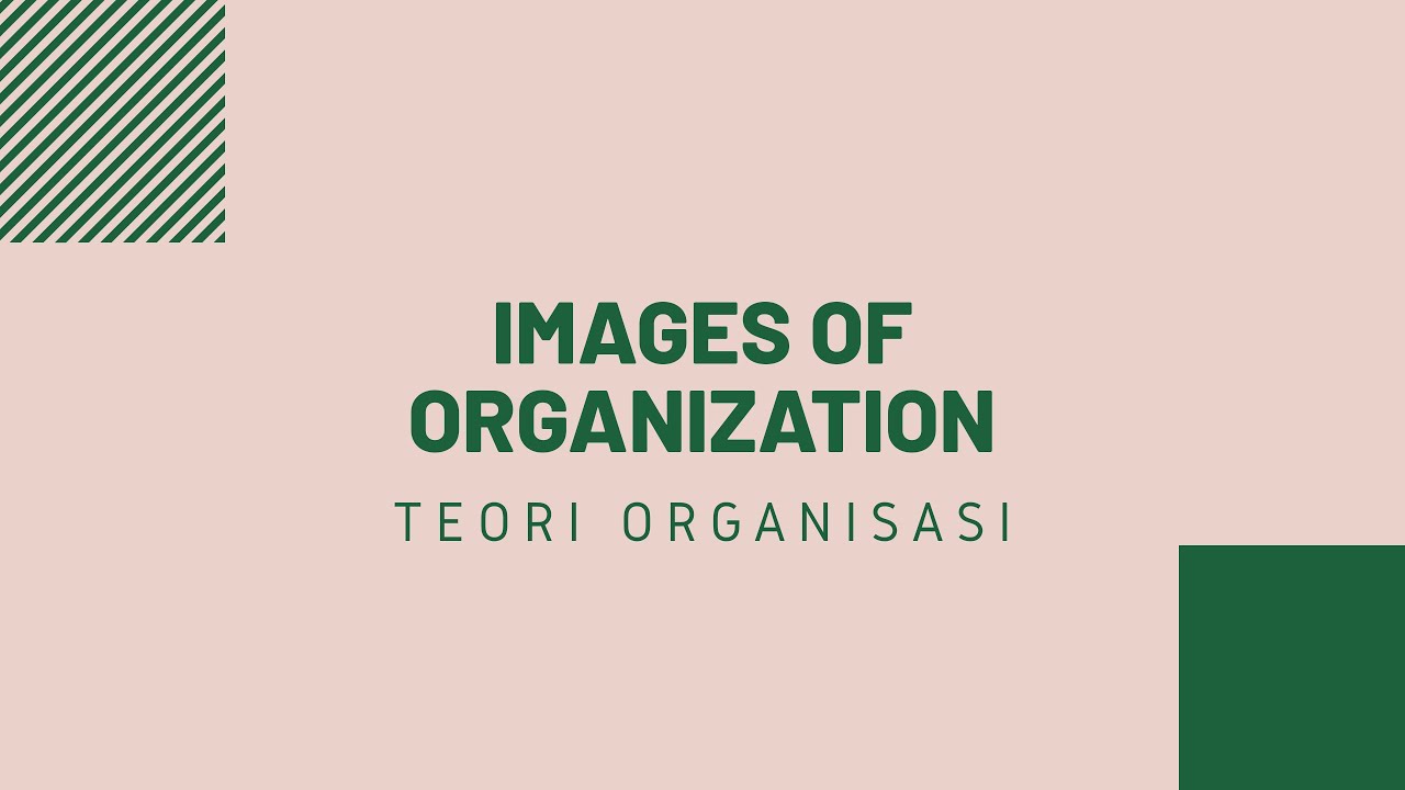 Images Of Organization by Gareth Morgan - YouTube