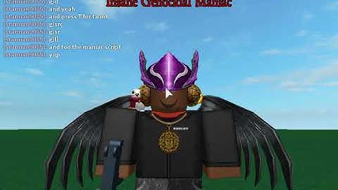 Roblox script showcase Pshyco axe and Insane Genocidal Maniac