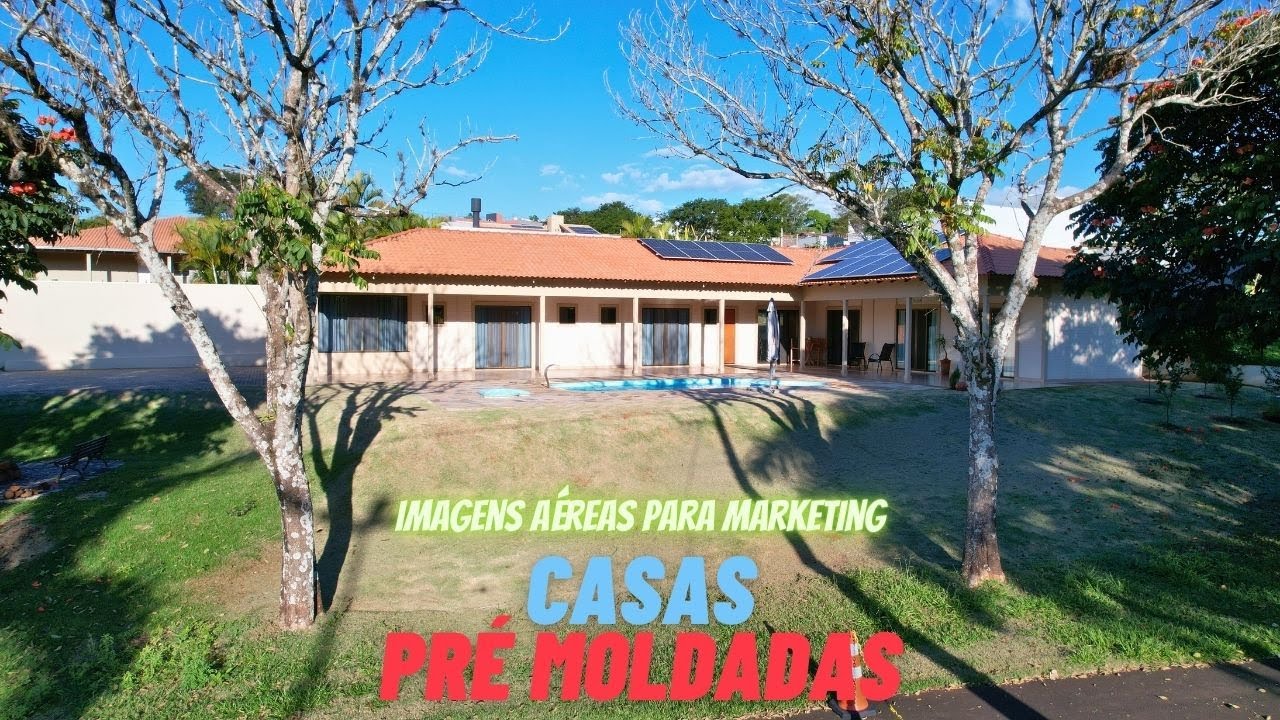 Construart Casas Pré Moldadas Londrina PR - Imagens Aéreas com