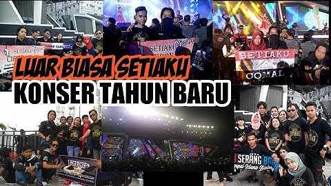 Luar biasa setiaku di Konser tahun baru pantai karnaval ancol