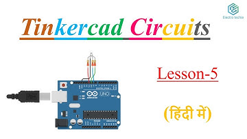 RGB LED with Arduino in Tinkercad Circuits (in Hindi)