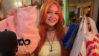 ASMR Shopping Haul on a Cozy Summer Night 💫  (Close Whispered, Tapping)
