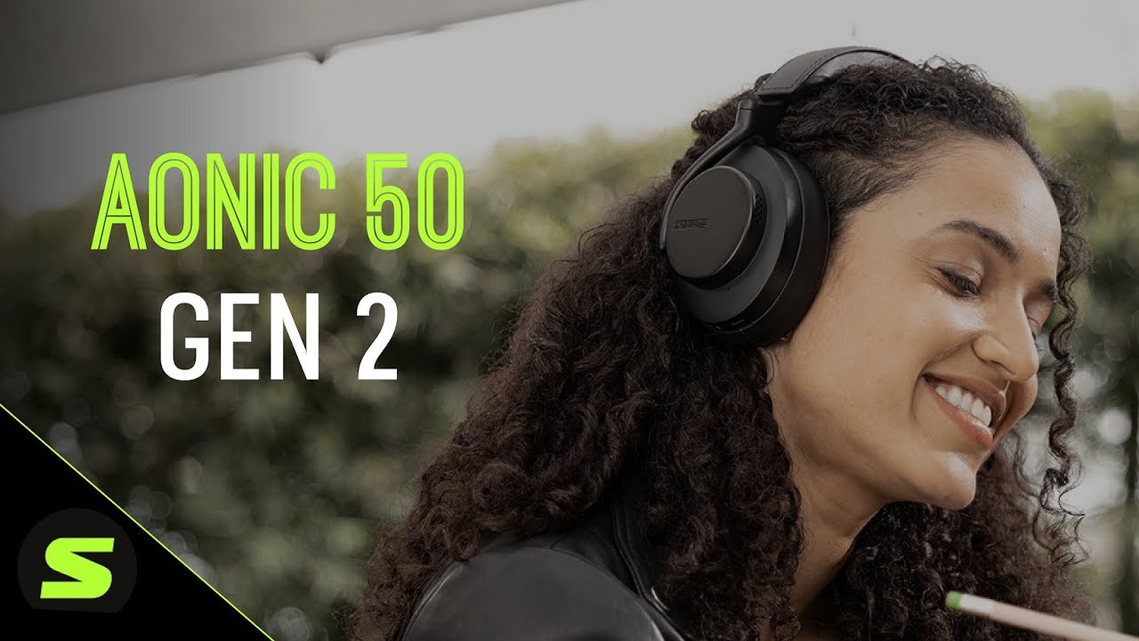 Fones de Ouvido Sem Fio Noise Cancelling Shure AONIC 50 GEN 2