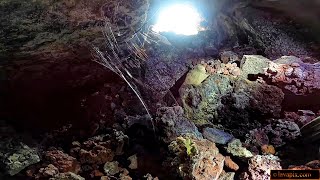 Hawaii Volcano Lava Tube Exploration H#4 Part 3 Full Version