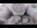 Asmr pure charcoal mix different stones floor crumblingasmr asmrsounds crumbling