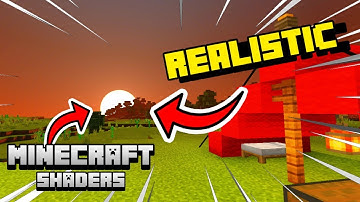 Best Ultra Realistic Shaders For Minecraft P.E. | Mcpe | Bedrock | IOS | 1.14.6+