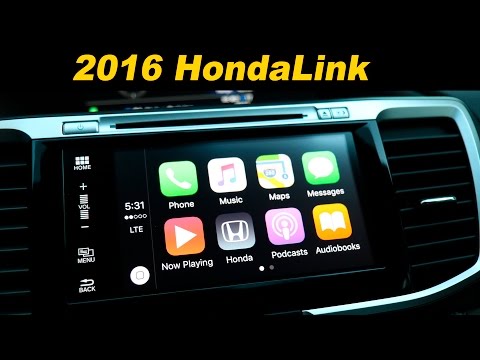 2016 Honda Accord Infotainment Review - With Android Auto and Car Play