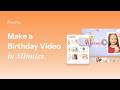 How to Create Birthday Videos FAST 🎁 | FlexClip Use Case Series #1