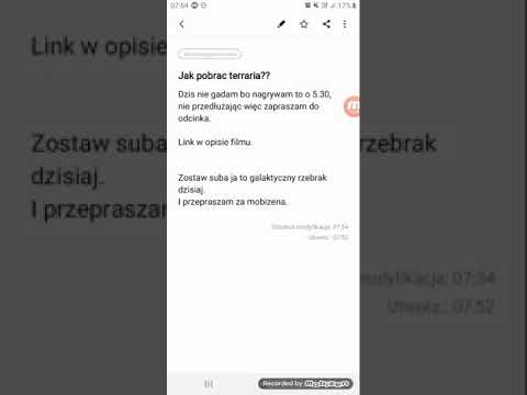 Jak pobrac ,,Terraria 1.3..." za DARMO na telefon.