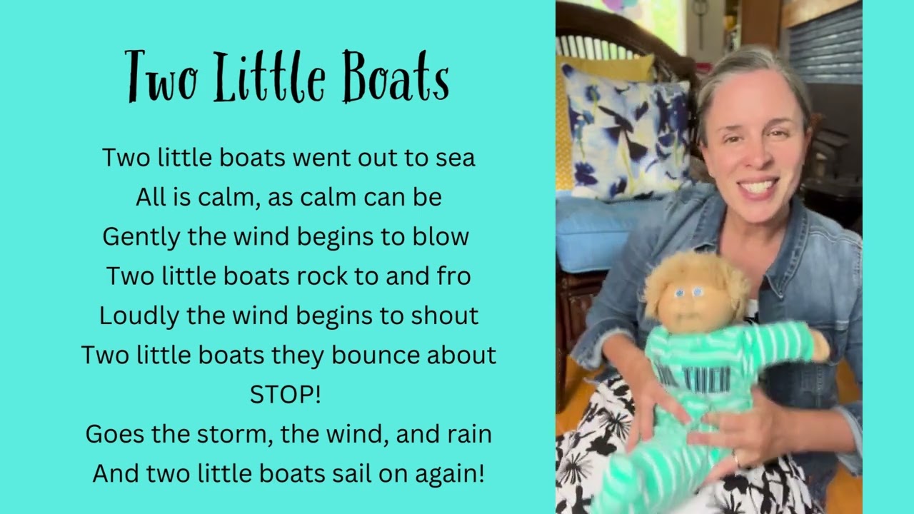 Two Little Boats | A Lap Bounce Song for Little Ones
