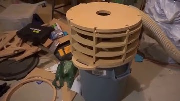 CNC Dust Collector Cyclone Overview/Build status