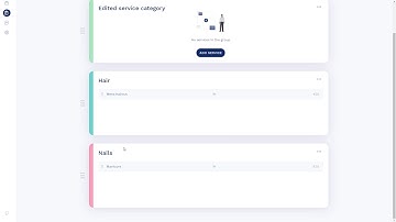 Edit or Delete Service Category - Free Appointment Scheduling Software Plandok.com