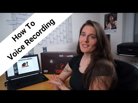 How To: Voice Recording on a budget with ESI U22 XT cosMik Set and Bitwig Studio 8-Track