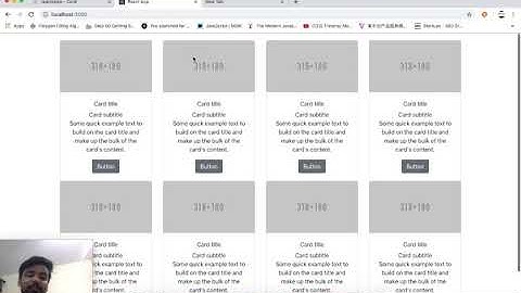 Reactstrap 3 Customize cards using Reactstrap , bootstrap