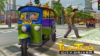 Tuk Tuk Rickshaw Open Air Taxi (By Fazbro) - Game Play HD screenshot 5