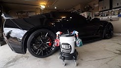 How I Wash My Corvette Z06 E1 | Kranzle Power Washer | CR Spotless