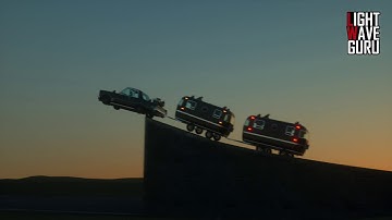 LW 2019.3 CAR with trailers JUMP RAMP (full bullet physics)