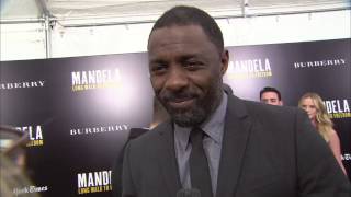 Mandela Long Walk To Freedom Idris Elba New York Premiere Movie Interview Screenslam
