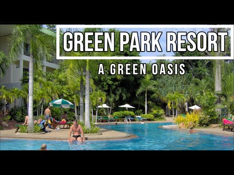Pattaya Hotel - Green Park Resort, close to Terminal 21 mall.