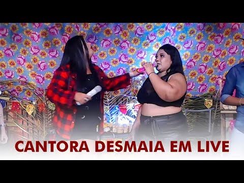 Cantora desmaia em Live | Você Nunca Me Amor