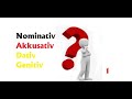 Los casos gramaticales: Nominativ-Akkusativ-Dativ-Genitiv