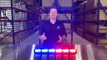 MultiColor Virtue-6® Linear LED Traffic Advisor Light Bar - Product Demo & Features