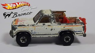 Turning This Old Hot Wheels Ford Bronco Into A Cool Prerunner