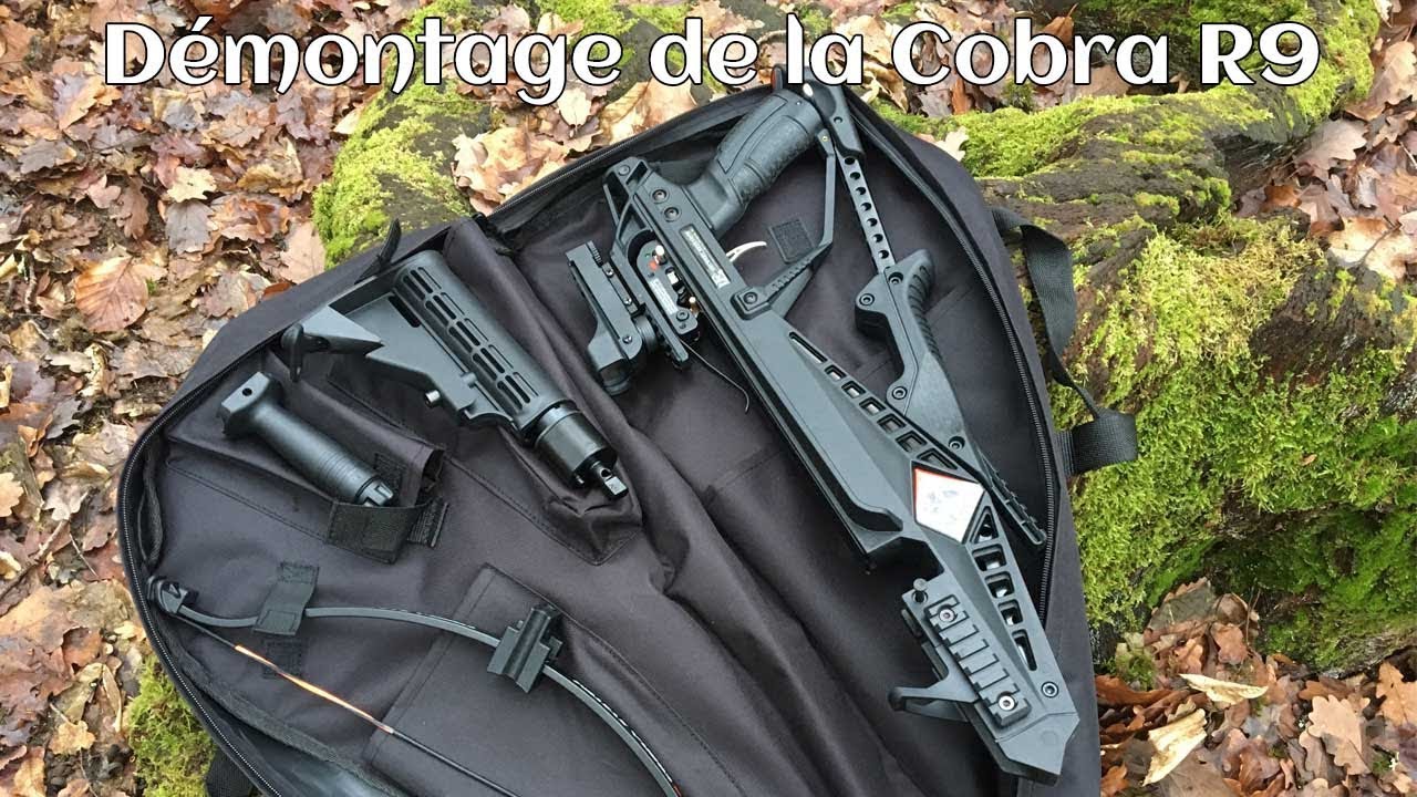 Démontage de l'arbalète EK Archery Cobra R9 DELUXE - YouTube