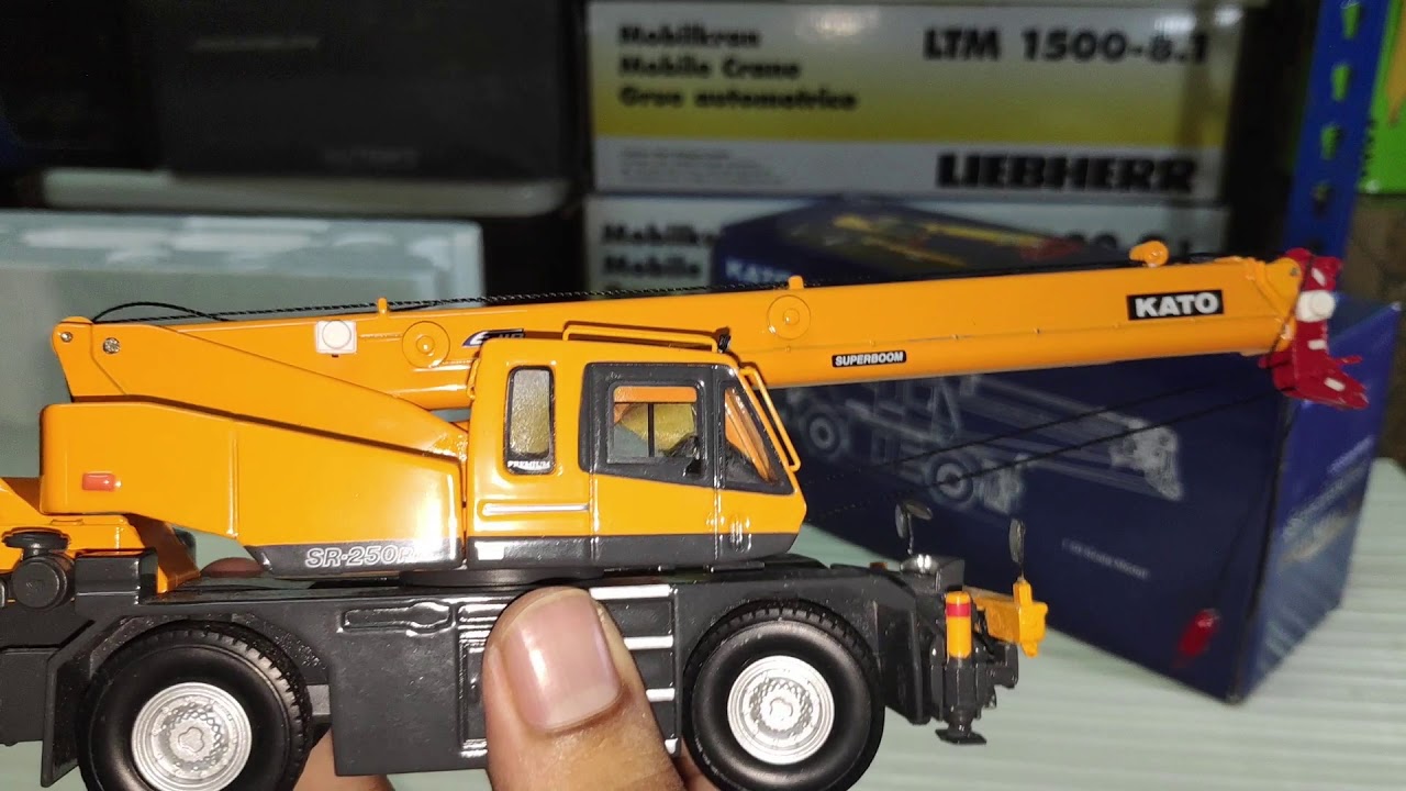 Yagao Kato KA1300R All Terrain Crane by Chan27's Collections - YouTube