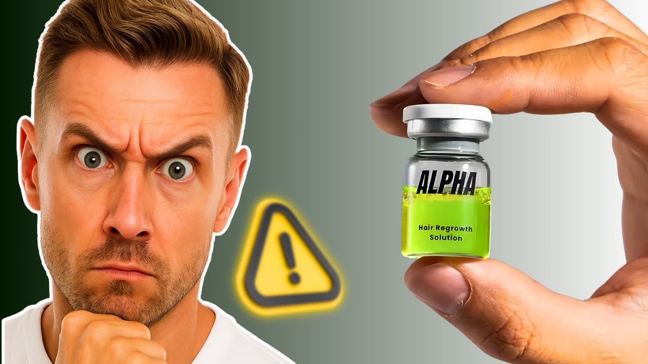 Alphainfuse Hair Regrowth System, Advanced Hair Growth Treatment Serum For Thicker, Fuller Hairs, Strengthens Roots, Gentle Painless, Supports Healthy