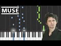 Muse - Dead Inside | EASY Piano Tutorial