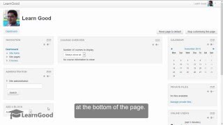 Moodle Administration Tutorial: Customize Blocks and Dashboards - Hiding and Deleting