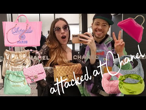 ATTACKED AT CHANEL... AGAIN?! 🙄 CELINE SHOUTED AT US 💀 Luxury Shopping & Film Premiere @SuperDacob