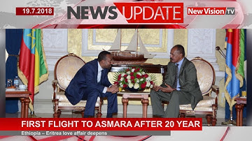 First flight to Asmara after 20 years