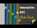 Create an interactive slide deck in powerpoint