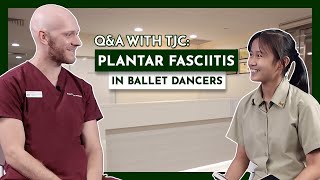 Plantar Fasciitis in Ballet Dancers - JC Students from Temasek Junior College (TJC) ask a Podiatrist