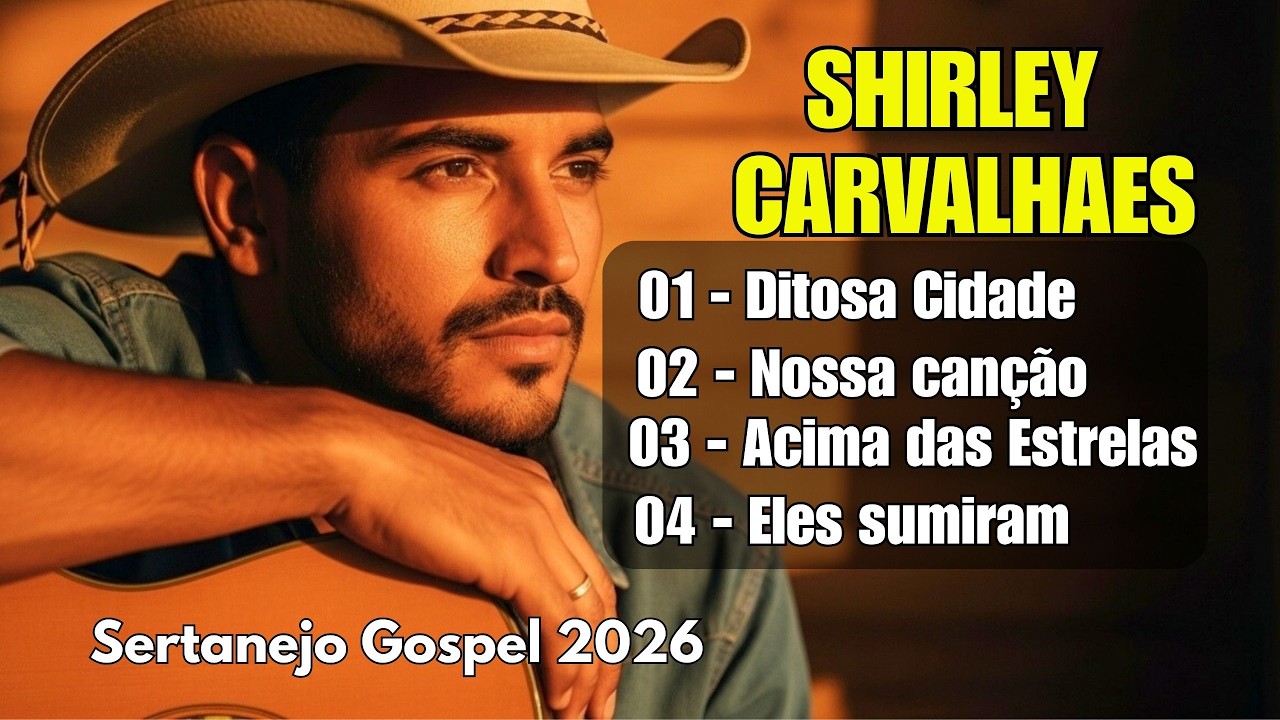 Cantando SHIRLEY CARVALHAES (cover) | As melhores do Sertanejo Cristão - VIOLA, VOZ E HINOS