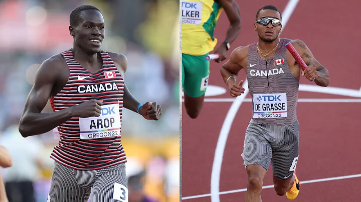 Medal chances for Arop, Canadian mens relay team on Day 9 in Eugene