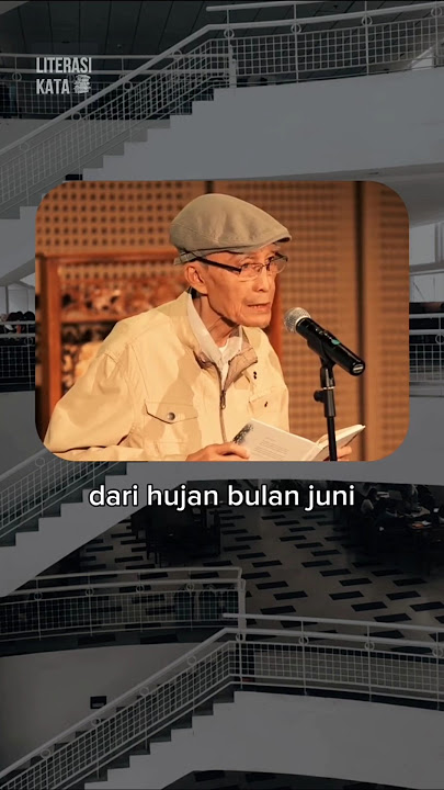 Hujan Bulan Juni Sapardi Djoko Damono #hujanbulanjuni #sapardidjokodamono #literasikata