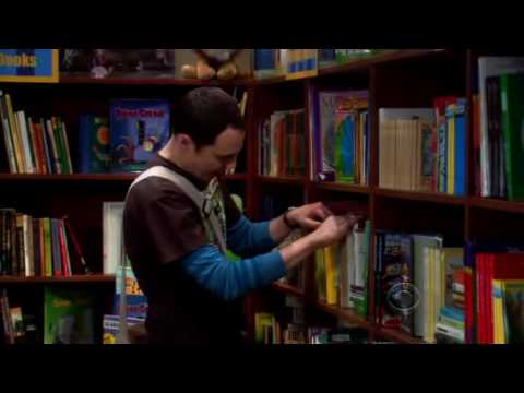 Sheldon Cooper @ The Bookstore