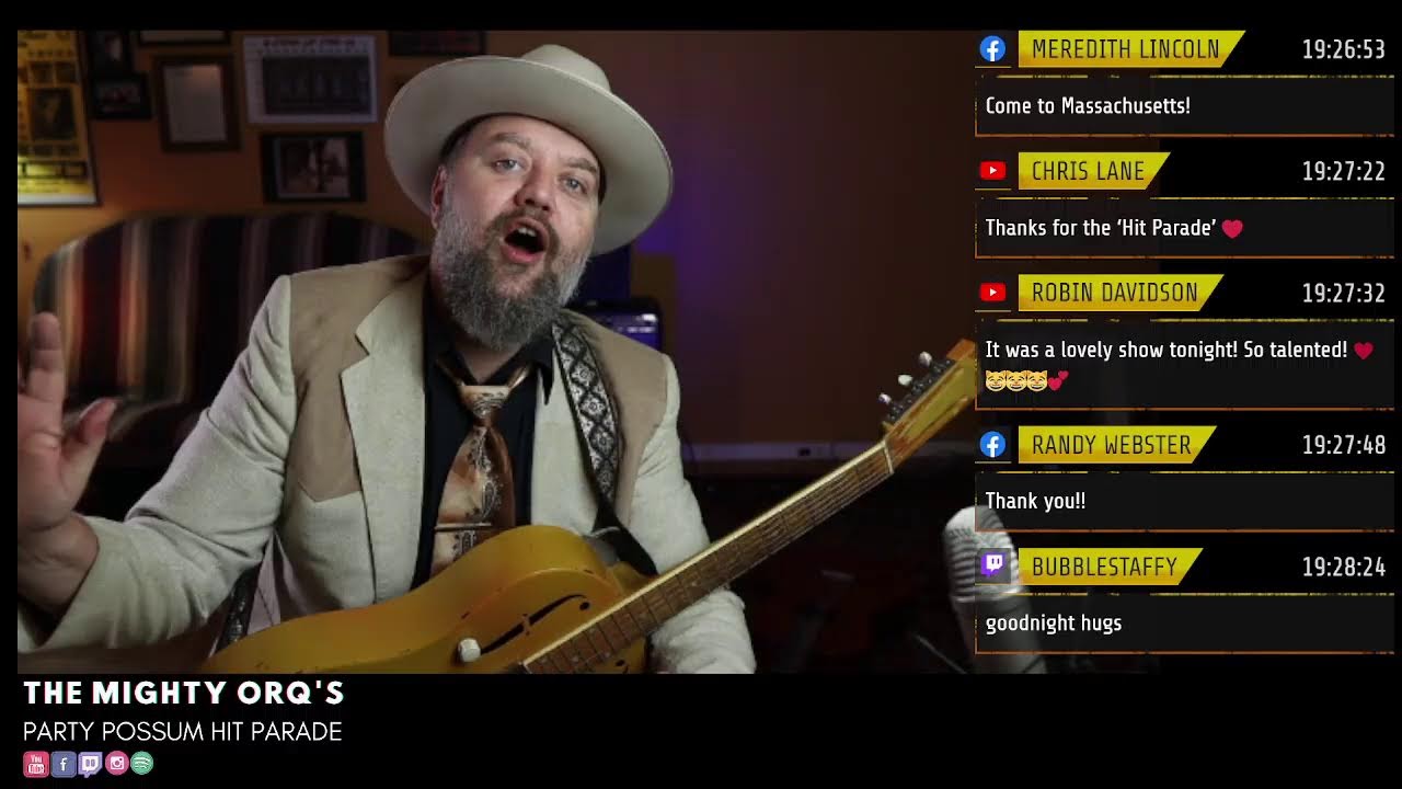 PARTY POSSUM HIT PARADE | THURSDAY 9.29.2022