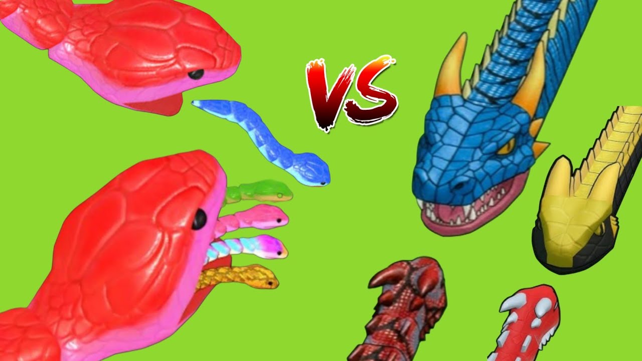 Snake Clash vs Snake Hero Epic Battle | Kaun Banega Ultimate King 🐍🔥 ...