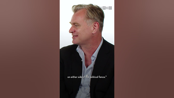 Robert Downey Jr. & Christopher Nolan: Sting Stans