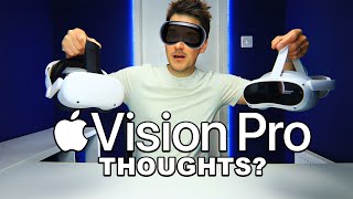 APPLE VISION PRO REVEALED! Thoughts???? #visionpro #apple #VR #vision #appleVR