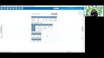 Tests de corrélation - Epi Info