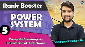 Lec 05 Complete Summary on  Calculation of  Inductance