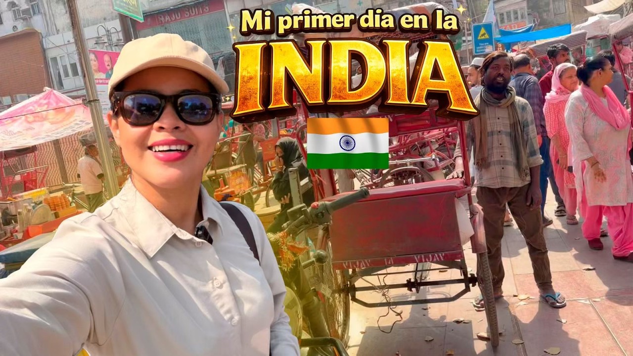 India NO es lo que muestran en redes! Mi primer día en Shock! 🇮🇳