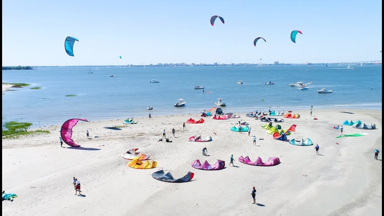 2019 Fort 2 Battery kiteboarding race. YouTube